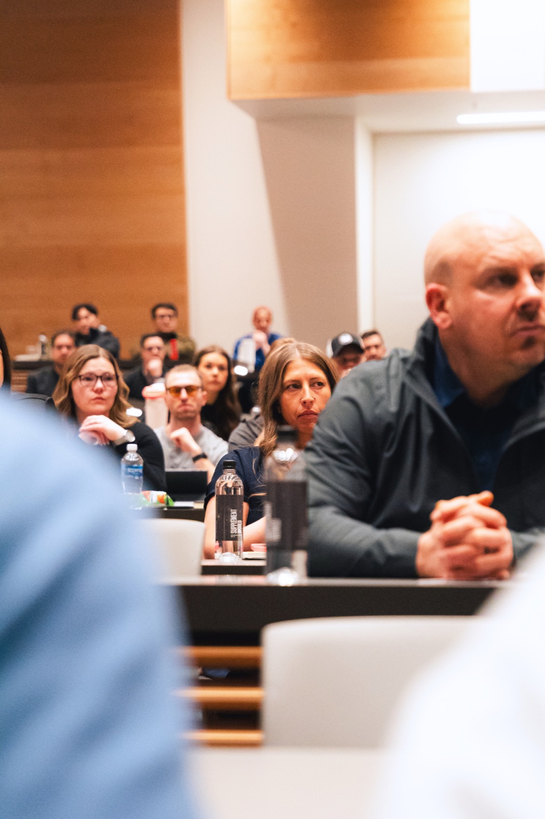 Kelowna founders and entrepreneurs networking at a Kelowna Founders Club event, building their personal brands in person